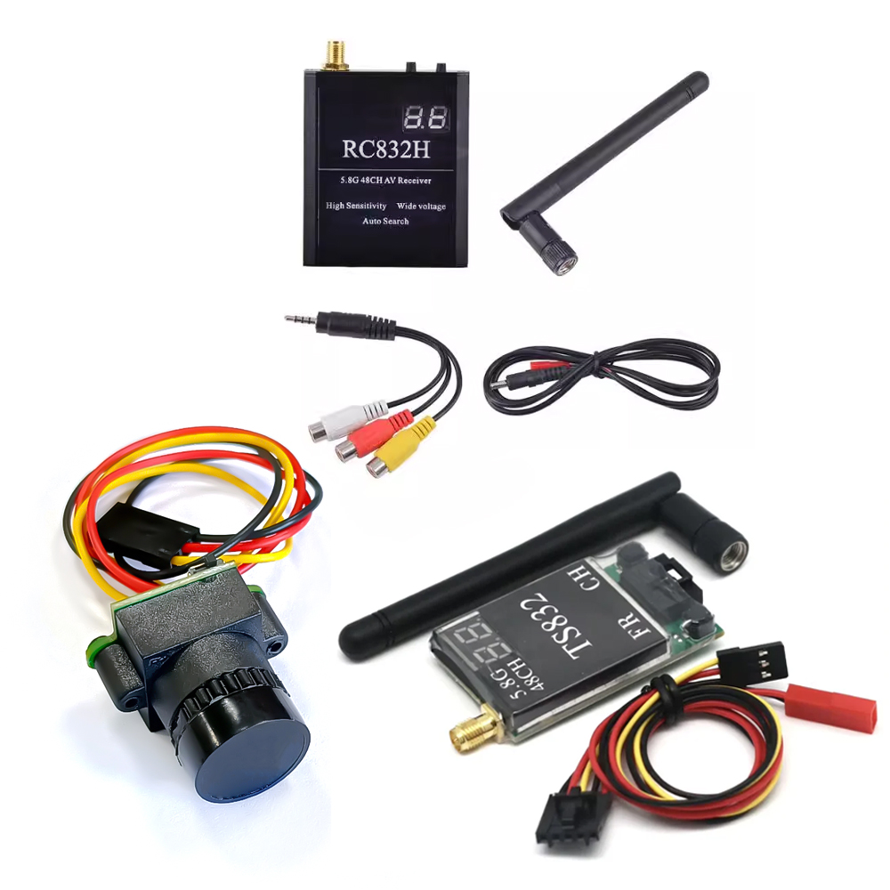 Drone Kit Fpv - TS832 Receiver +RC832 +1000TVL camera 48CH
