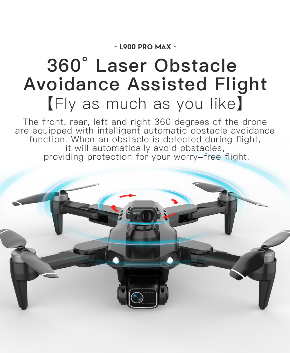 LYZRC L900 PRO MAX Laser obsta - Drone Kit Professional review and price