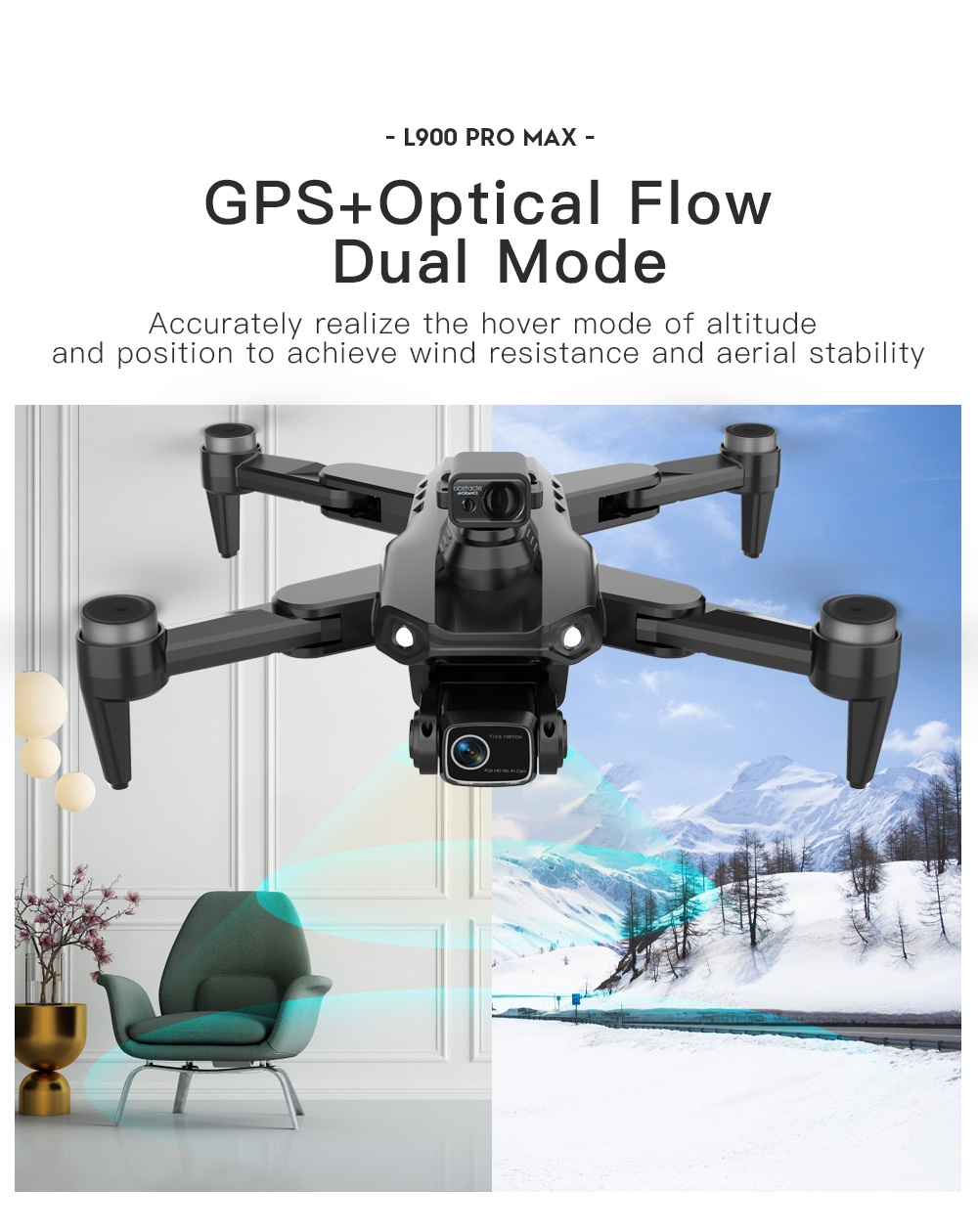 LYZRC L900 PRO MAX Laser obsta - Drone Kit Professional review and price